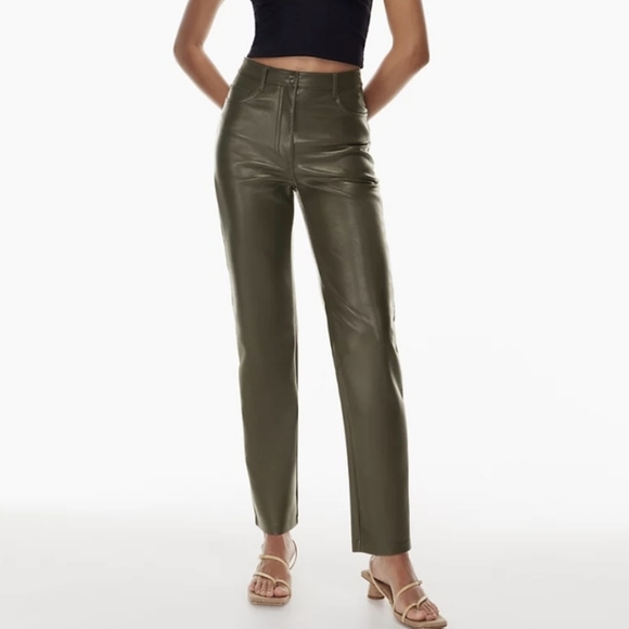 Wilfred Pants - Wilfred Melina Pant Dark Olive Regular Length